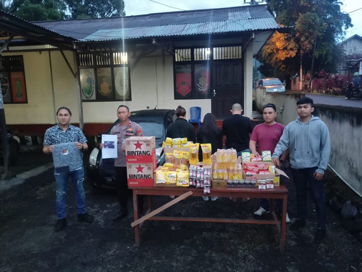 Polsek Tomohon Tengah Tangkap Residivis Pencuri Warung