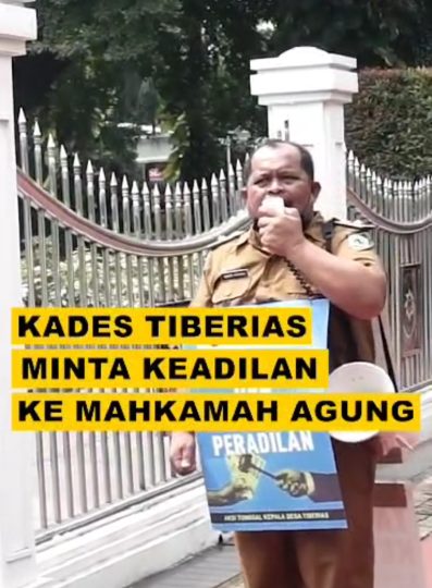 Kepala Desa Asal Kabupaten Bolaang Mongondow Geruduk Mahkamah Agung