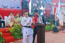 Andi Muhammad Taufik Buka Turnamen Karate Kajati Sulut Cup IV