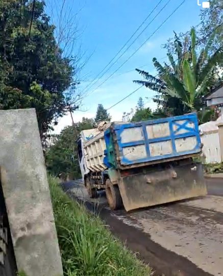 Pemerintah Minahasa Diminta Jangan Tutup Mata, Aktivitas Tambang Batu Galian C Ancam Nyawa Pengguna Jalan