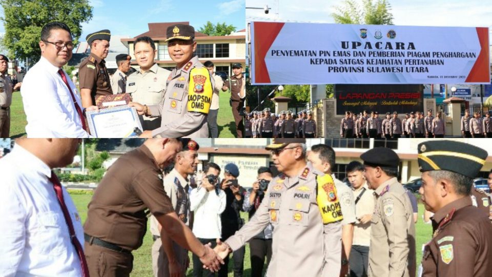 Satgas Pencegahan Tindak Pidana Pertanahan Sulut Terima Penghargaan Kementerian ATR/BPN RI