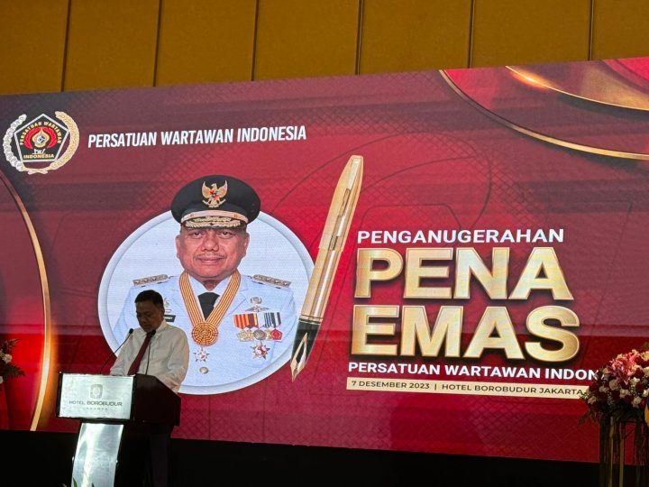 Gubernur Sulut terima Anugerah Pena Emas dari PWI Pusat