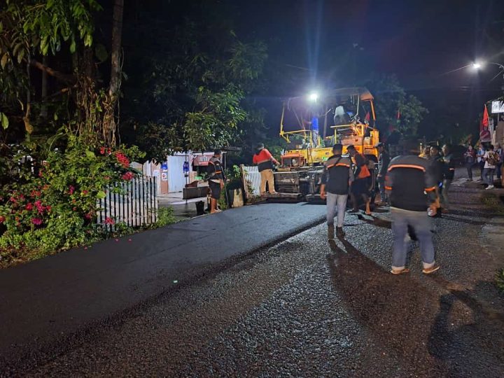 HORE! Jalan Sampana di Aspal Hotmix, Tokoh Masyarakat: Terima Kasih Dinas PUPR Kotamobagu