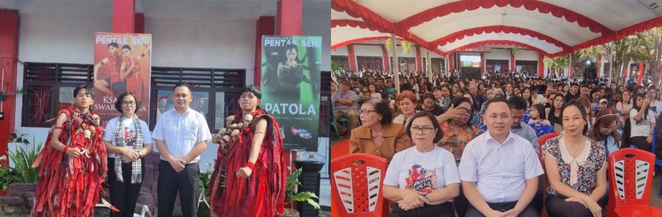 Penatua Michael Mait Ungkap Rasa Bangga Usai Hadiri Pentas Seni dan Budaya di SMA Negeri 1 Tomohon