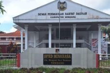 Kejari Minahasa Dalami Proyek Pembangunan Gedung DPRD Minahasa  T.A 2022