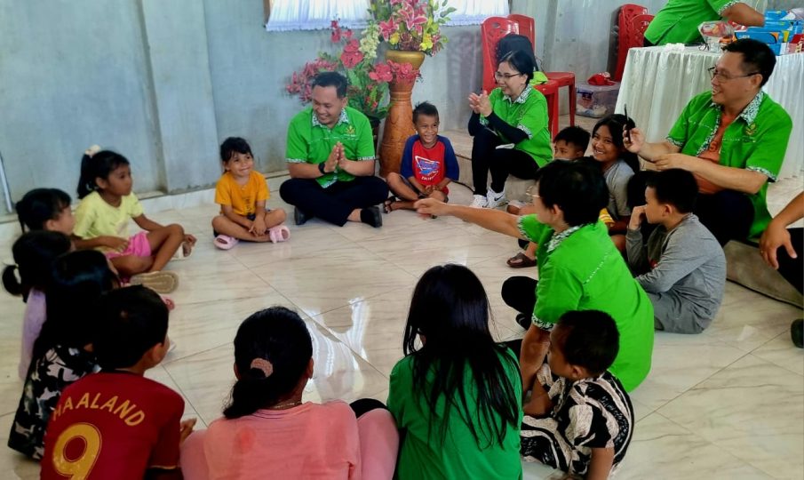 KPA Sinode GMIM Bantu Korban Bencana Pulau Lembeh