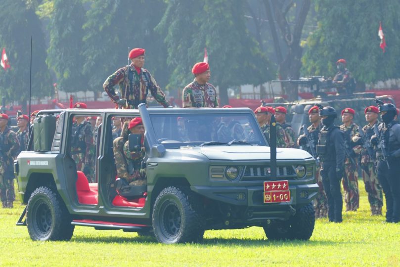 Panglima TNI Pimpin Upacara Peringatan HUT Kopassus Ke-72