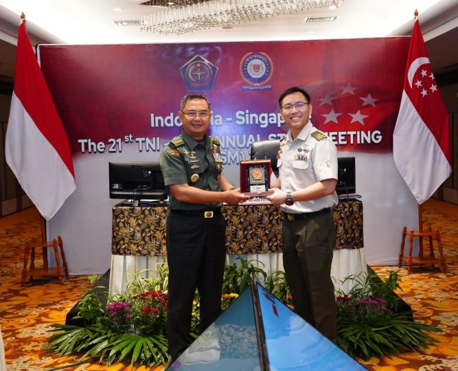 Kasum TNI Pimpin Pertemuan Ke-21 TNI-SAF Annual Staff Meeting (TSASM) di Jakarta