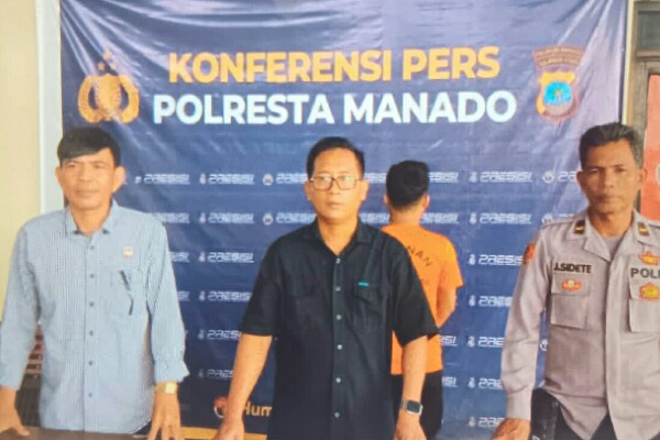 Tim Resmob Polresta Manado Amankan Terduga Pelaku Pencabulan Anak di Mapanget