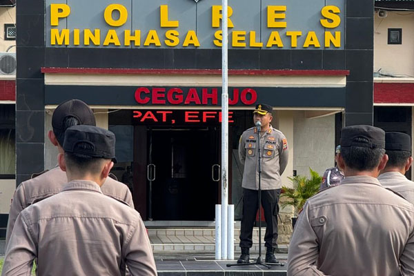 Kapolres Minahasa Selatan: Hindari Pelanggaran, Sayangi Keluarga