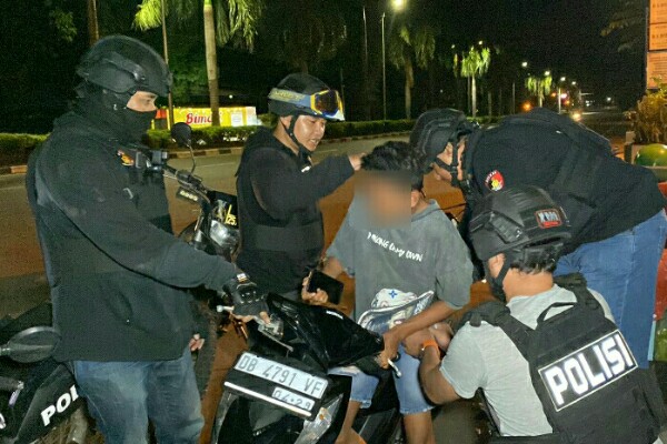 Tim Tarsius Presisi Polres Bitung Amankan Remaja Bawa Panah Wayer di Kompleks Nabati