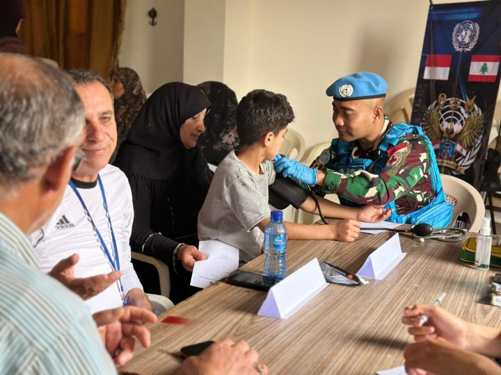 Pengobatan Gratis Medical Camp Satgas Yonmek TNI Konga XXIII-R Unifil, Menyasar Frun Village Nabatiyeh Sout of Lebanon