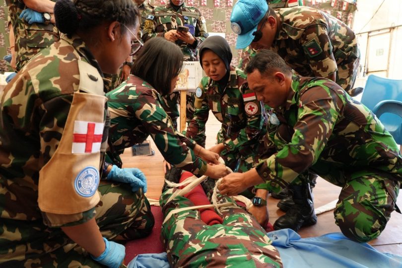 Keren!! Srikandi TNI AL Dipercaya Beri Pelatihan First Aid dan TCC Training Kepada Tentara Luar Negeri