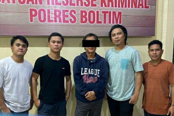 Polisi Tangkap Terduga Pelaku Penggelapan Mobil di Kotabunan Boltim