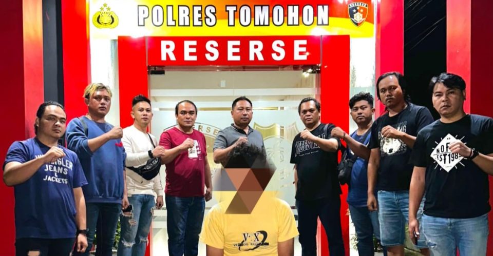 Baru Bebas Dari Lapas Papakelan Tondano, Pelaku Cabul ini Ditangkap Lagi oleh Tim Resmob Polres Tomohon