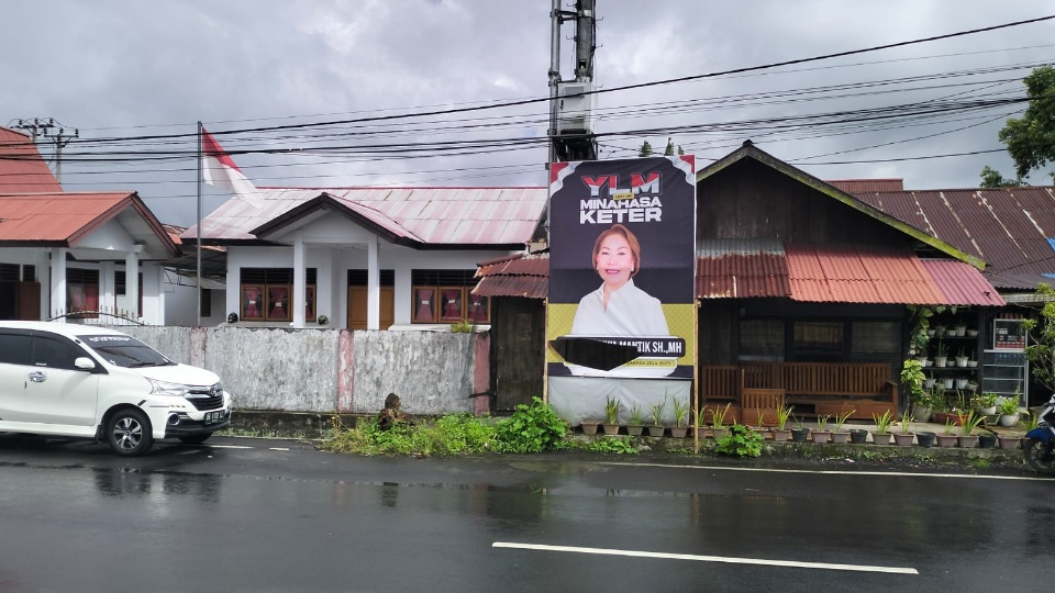 Baliho Bacalon Bupati Minahasa Dirusak, YLM Minta Pendukung Tetap Tenang