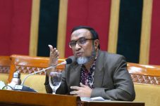 Dalam Rapat Dengar Pendapat Umum (RDPU) dan Panitia Kerja (Panja) tentang Pembiayaan Pendidikan Komisi X DPR RI dengan para Menteri Pendidikan dari berbagai era, di ruang rapat Komisi X DPR RI, Senayan, Jakarta, Selasa 2 juli 2024 (foto dpr.go.id)