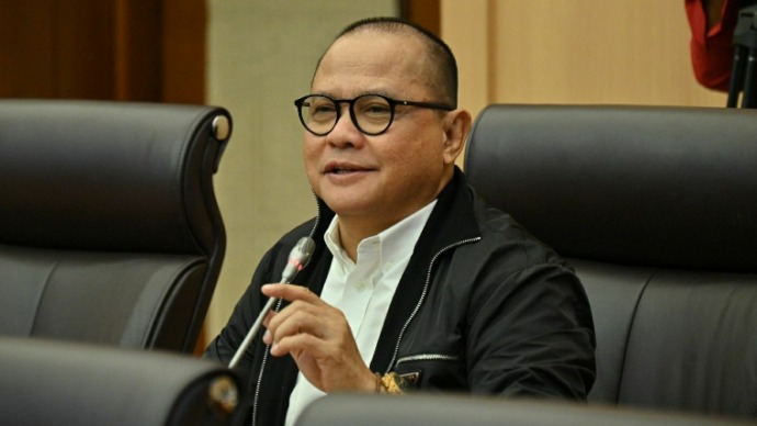 Ketua Tim Kunsfik Komisi VII, Mukhtarudin, menyampaikan bahwa PT Kapuas Prima Coal Tbk telah berkomitmen mendukung program hilirisasi, Jumat 5 juli 2024 (foto dpr.go.id)