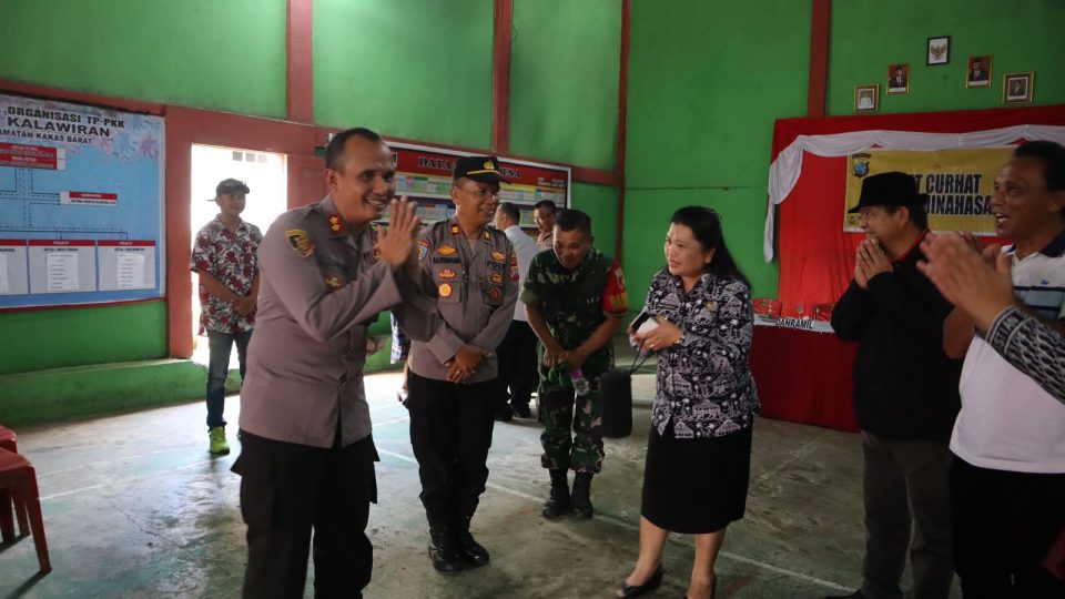 Jumat Curhat Polres Minahasa