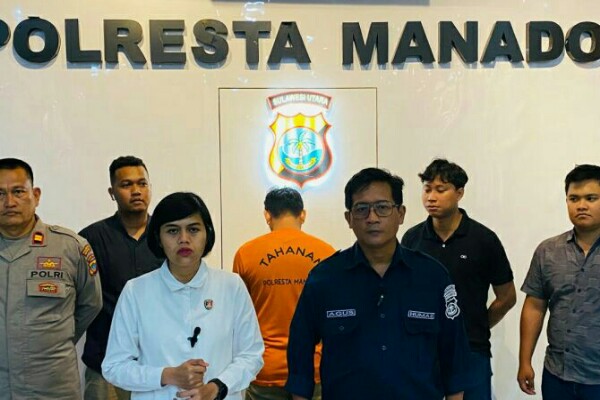 Tim Resmob Polresta Manado berhasil mengamankan pelaku, (24/7/2024)