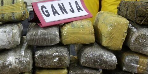 Ditresnarkoba Polda NTB berhasil membekuk Tersangka pelaku Kurir ganja seberat 20 Kg, (23/7/24)