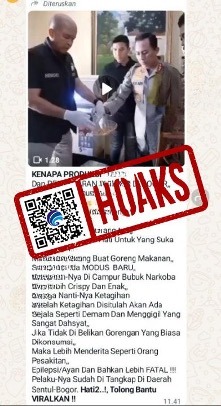 Pol Ade Ary Syam selaku Humas Polda Metro Jaya memastikan klaim video tersebut tidak benar, (17/7/2024)