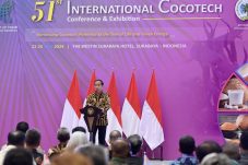 Konferensi dan Pameran Kelapa Internasional (Cocotech) ke-51 Tahun 2024, yang digelar di Ballroom Hotel Westin, Kota Surabaya, Provinsi Jawa Timur, Senin (22/07/2024)