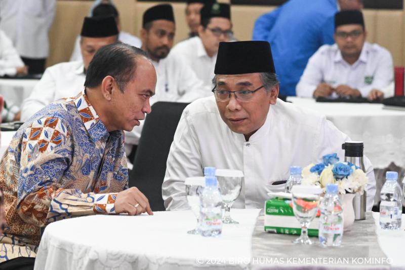 Pengurus Besar Nahdlatul Ulama (PBNU) menyelenggarakan Pelatihan Digital Leadership Academy (DLA), di Pusat Pendidikan dan Pelatihan Badan Pengembangan Sumber Daya Manusia Kementerian Kominfo, Jakarta Barat (22/07/2024)