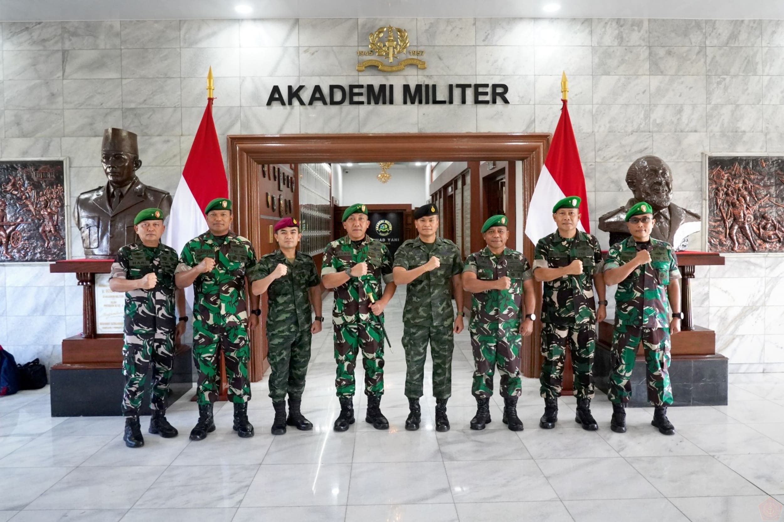 Kegiatan Delegasi Chulachomklao Royal Military Academy (CRMA) Thailand berlangsung dari tanggal 4 hingga 8 Agustus 2024. (5/8/24)