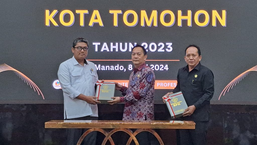 Pemkot Tomohon Raih WTP, Namun KPK Ingatkan Segera Tindaklanjuti Temuan BPK