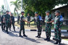 Panglima TNI latihan bersama pasukan militer Jepang di Pusat Latihan Tempur (Puslatpur) Baturaja, Sumatera Selatan, Kamis (29/8/2024)