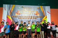 Kegiatan Petrocup yang digelar di Gedung Olahraga Gala Raya, Kota Sorong, Sabtu (31/8/2024)