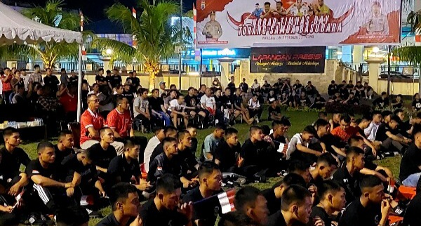 Polda Sulut Gelar Nonton Bareng Kualifikasi Piala Dunia, Dukung Timnas Indonesia