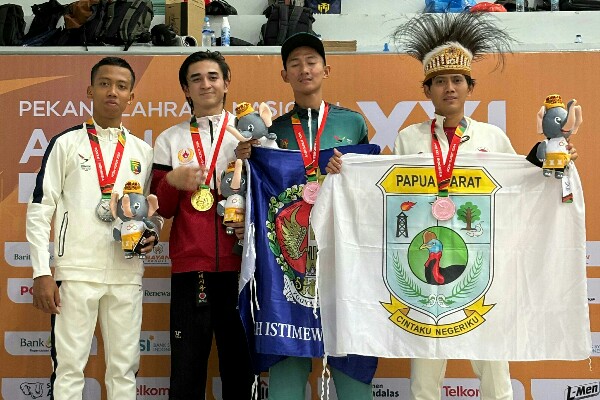 Prestasi Andreas di PON XXI melanjutkan keberhasilannya pada Asian Hapkido Championship WHMAF 2024 di Hong Kong, Kamis (12/9/2024)