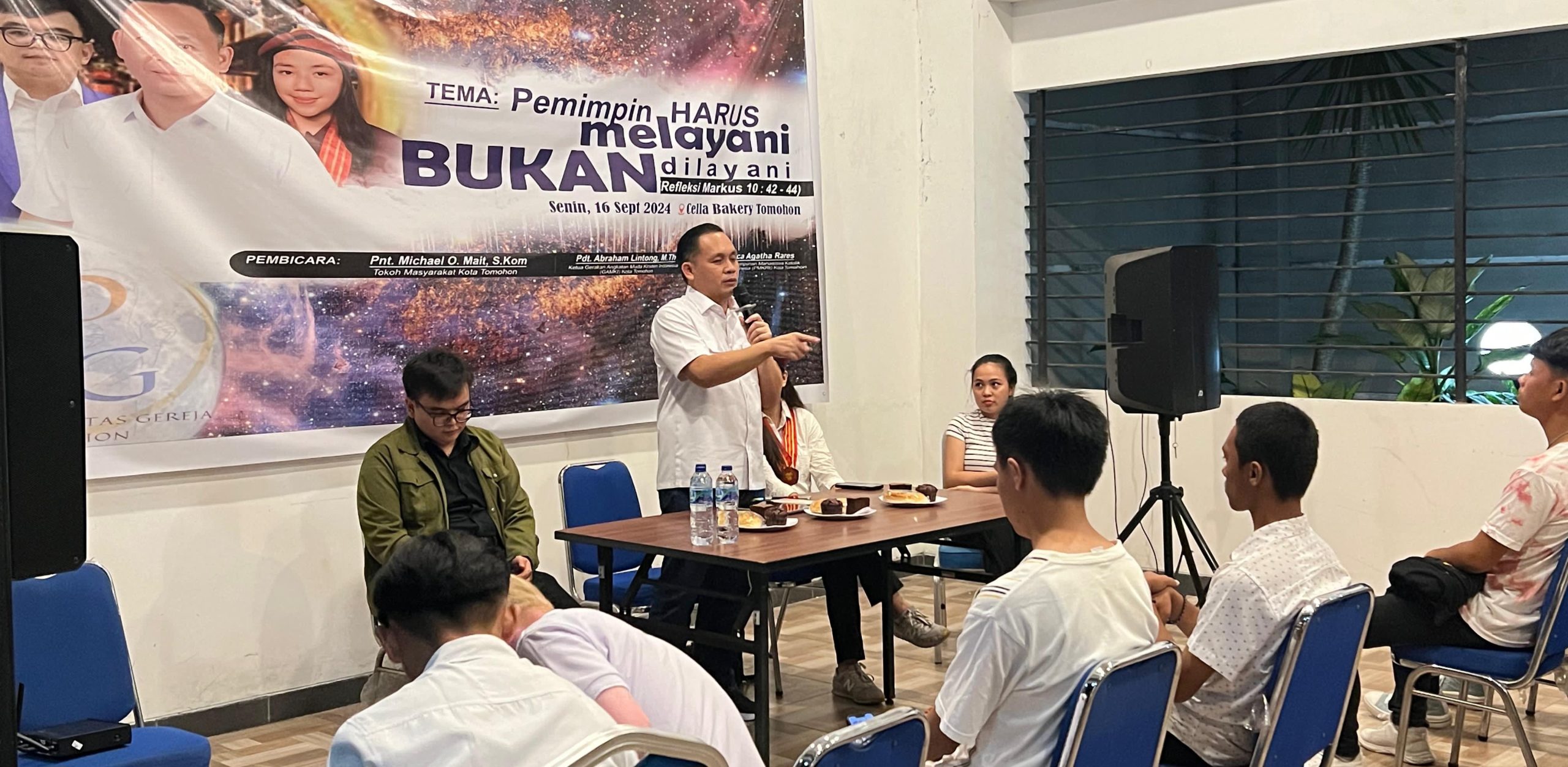 Pemuda Lintas Gereja Tomohon Bahas Kepemimpinan dalam FGD: “Pemimpin Harus Melayani, Bukan Dilayani”