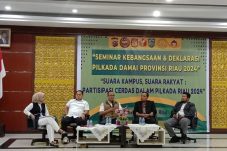 Badan Eksekutif Mahasiswa Universitas Islam Riau menggelar Seminar Kebangsaan dan Deklarasi Pilkada Damai, (Foto dok)