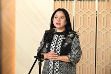 Ketua DPR RI Puan Maharani, saat membuka kegiatan IAPF, yang akan berlangsung di Bali pada 31 Agustus hingga 2 September 2024