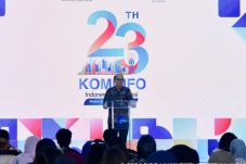 Penyampaian Menteri Budi Arie dalam Puncak Peringatan HUT ke-23 Kementerian Kominfo di Jakarta Pusat pada Jumat (20/09/2024)
