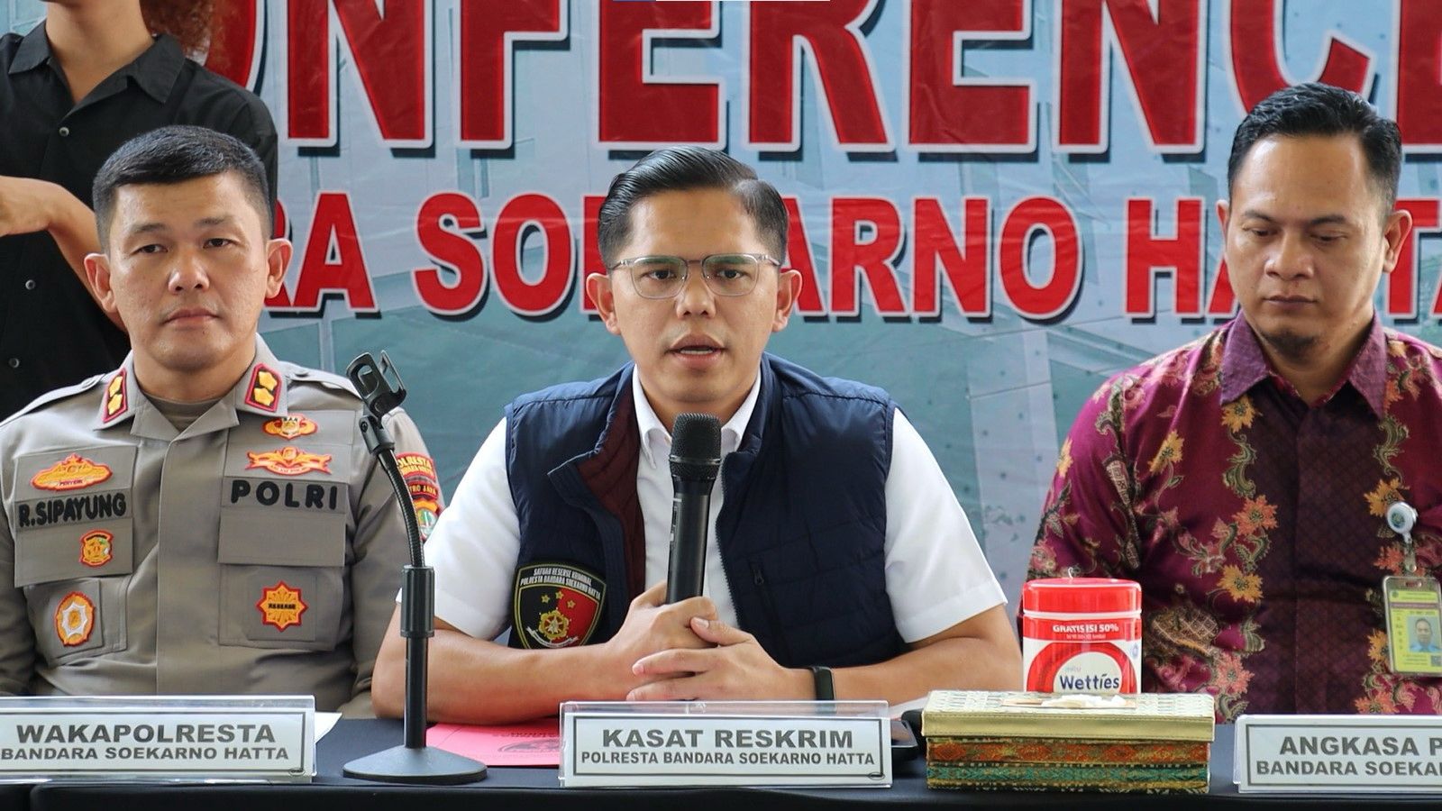 Kasat Reskrim Polresta Bandara Soetta, Kompol Reza Fahlevi, Senin (16/09/2024)