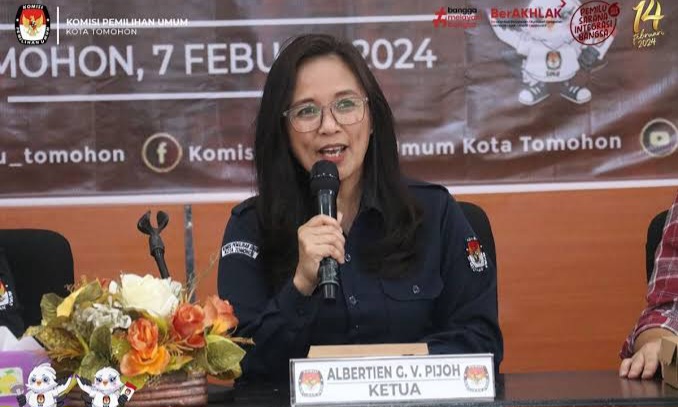 KPU Tomohon Tetapkan Tiga Pasang Calon Walikota dan Wakil Walikota untuk Pilkada 2024