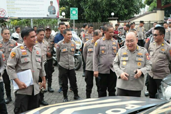 Tim Slog Mabes Polri melakukan supervisi ke Polresta Manado, (Foto dok)