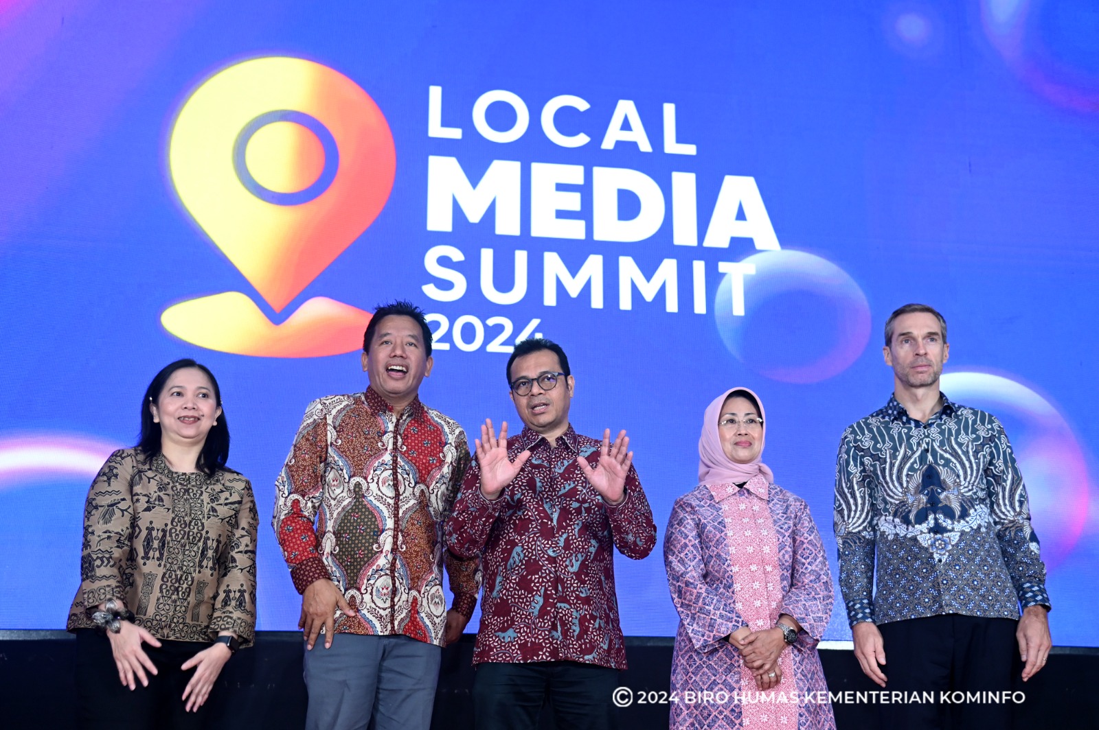 Kegiatan Local Media Summit 2024 di Hotel Sultan, Jakarta  Pusat, (Foto dok)