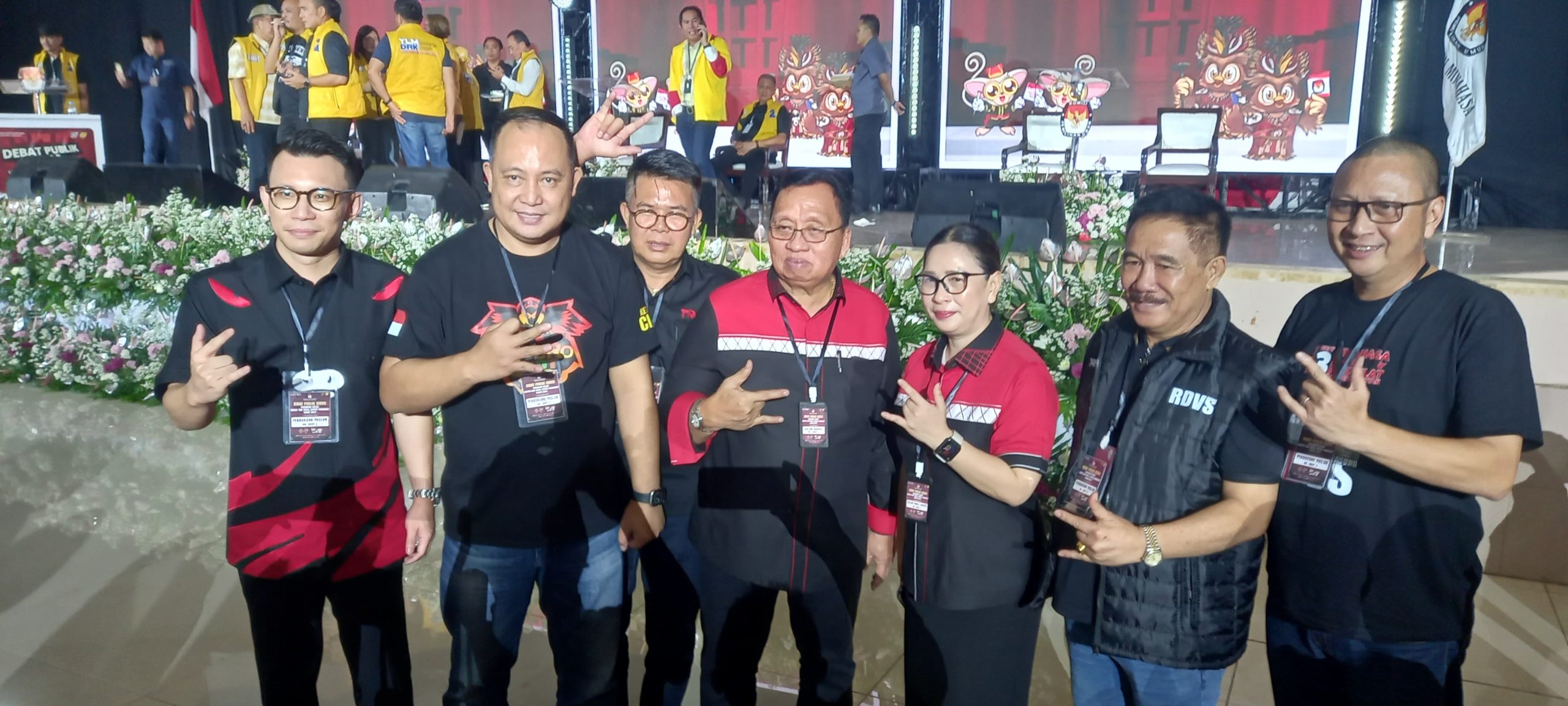 IvanSa-CNR “Pasang Badan” Dukung RD-Vasung di Pilkada Minahasa 2024