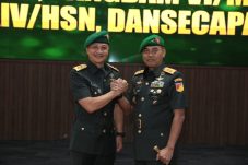 Pangdam XIII/Merdeka Resmi Berganti, Mayjen TNI Suhardi Gantikan Mayjen TNI Candra Wijaya