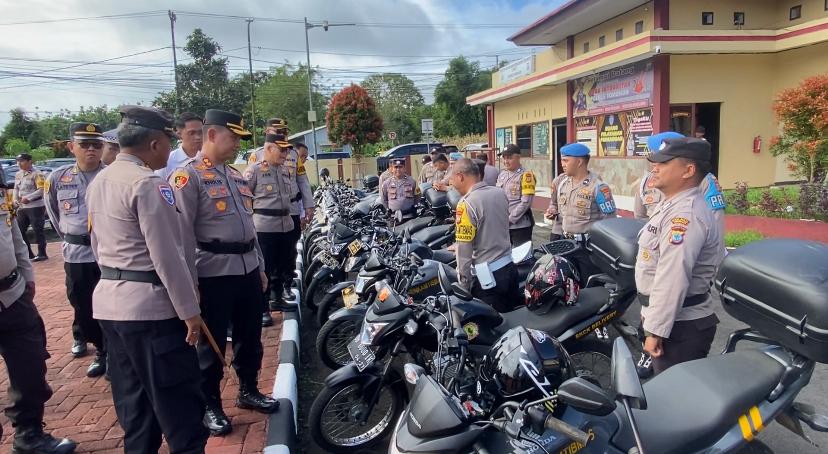 Kapolres Tomohon Pastikan Kesiapan Kendaraan Dinas untuk Pelayanan Masyarakat