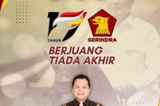 Dr. Ronny Franky Sompie: Selamat HUT ke-17 Partai Gerindra, Perjuangan Tiada Akhir untuk Indonesia