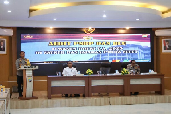 Audit PNBP dan BLU di Polda Sulut Dorong Transparansi dan Akuntabilitas