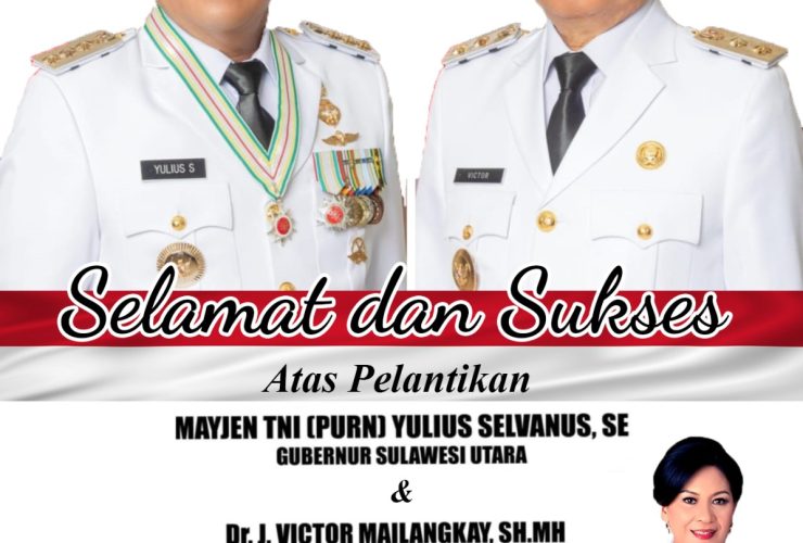 YSK-VICTORY Resmi Pimpin Sulut, Jajaran Pemerintah dan Masyarakat Minahasa Beri Ucapan Selamat