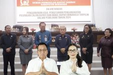 DPRD Minahasa Sahkan RD-Vasung sebagai Bupati dan Wakil Bupati Terpilih Pilkada 2024