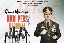 Kapolda Sulut Irjen Pol Roycke Harry Langie: Pers Pilar Demokrasi, Garda Terdepan dalam Menyampaikan Kebenaran